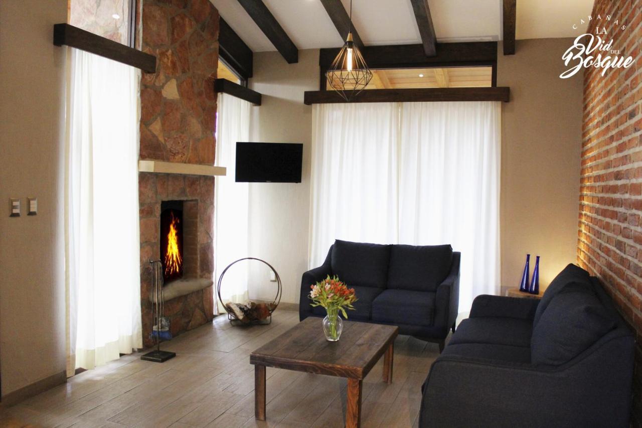 Hôtel Cabanas La Vid Del Bosque à Tapalpa Extérieur photo